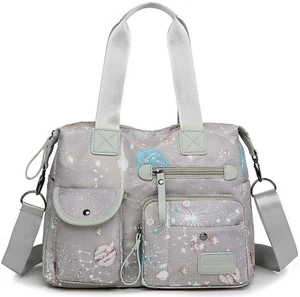 Tote Bag for Women,Multi Pockets Shoulder Handbag,Nurse Bag for Work,Large Cross - Picture 1 of 12