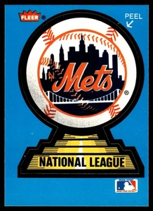 1987 Fleer Team Stickers New York Mets - Picture 1 of 2