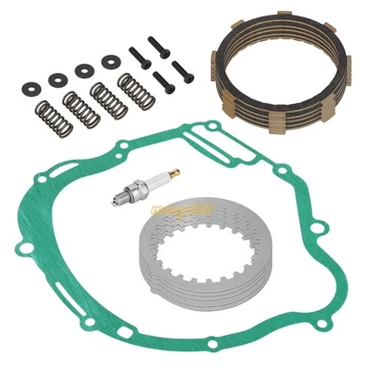 Clutch Friction Plates Kit w/ Gasket Springs Bolts for Yamaha TTR125 2000 - 2004 - Image 1 of 4