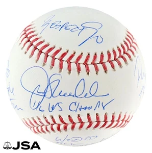 💥Joe Maddon💥 Cubs Signed Baseball inscribed 2016 World Series Champ Autograph - Picture 1 of 7