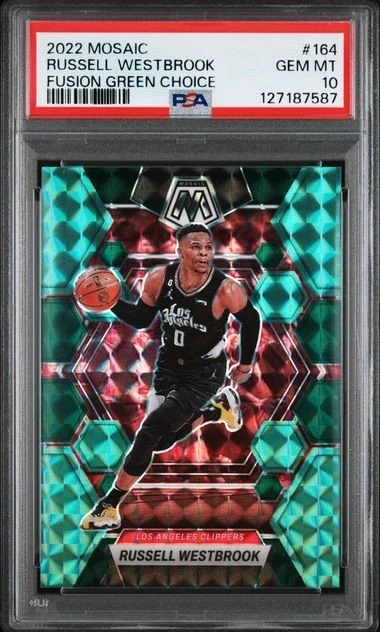Russell Westbrook Professional Sports Authenticator (PSA