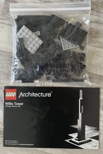 LEGO Architecture 21000 Willis Tower 100% complete. SHIPS IMMEDIATELY! - Picture 1 of 1