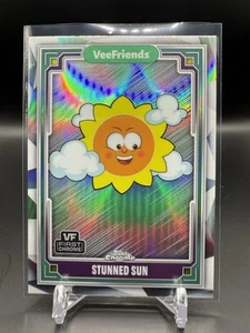 2025 Topps Chrome VeeFriends Refractor Stunned Sun - Picture 1 of 2