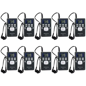 PR13 Portable FM Receiver, Mini FM Radio DSP with 24 Hour Clock for Drive-in ... - Picture 1 of 9