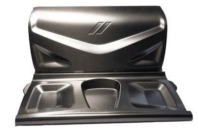  Direct Connection Dodge Challenger Demon Carbon Fiber Rear Seat Delete Panels - Image 1 of 3