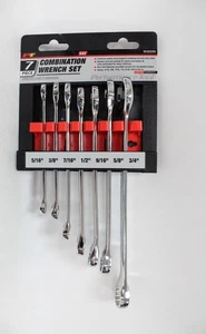 Performance Tool 7 Piece Combination Wrench Set - SAE 5/16"- 3/4" (W30200) - Picture 1 of 4