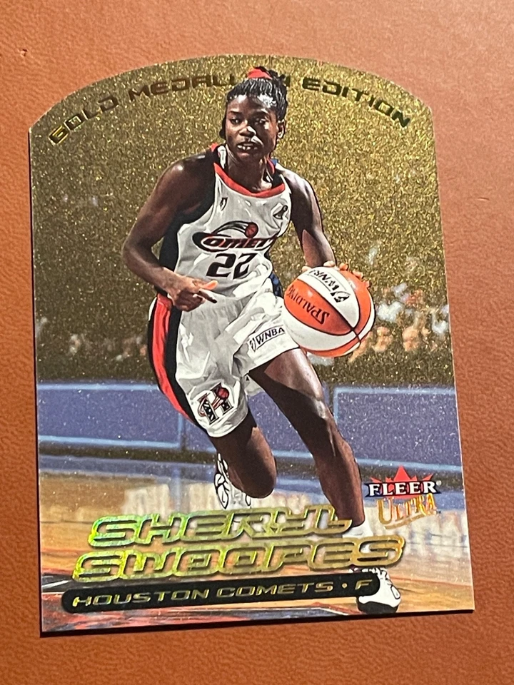 2000 Fleer Ultra WNBA - Sheryl Swoopes #28G Gold Medallion - Image 1 of 1