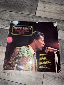 Chuck Berry - Back In The U.S.A - 12” Vinyl Record LP - 1973 Philips UK Best Of - Picture 1 of 6