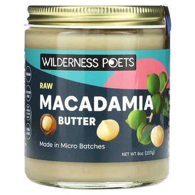 Raw Macadamia Butter, 8 oz (227 g) - Image 1 of 3