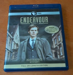 Endeavour Series 1 Blu-ray Masterpiece Mystery Shaun Evans Roger Allam - Picture 1 of 5