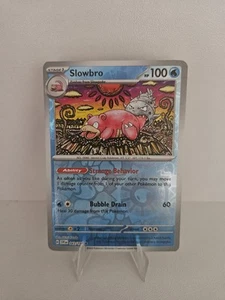 043/198 SLOWBRO REVERSE HOLO SCARLET & VIOLET POKEMON CARD - Imagen 1 de 1