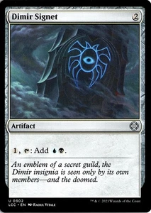 NM - Dimir Signet C Commander: The Lost Caverns of Ixalan 302 - Picture 1 of 2