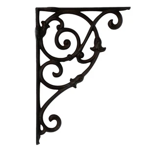 Vineyard Design Cast Iron Shelf Bracket Pair - Picture 1 of 3