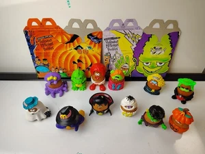 McNugget Buddies Complete Set '92 & '96 McDonalds Happy Meal Halloween toy & Box - Picture 1 of 19