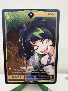 VCARD Gamersupps Rising Stars - Coqui - 1st Ed 9 - 029/190 No Holo - Picture 1 of 2