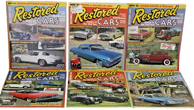 Restored Cars Australia Magazine Full Year 2006 6 Issues: 174 - 179 Classic Auto - Image 1 of 4