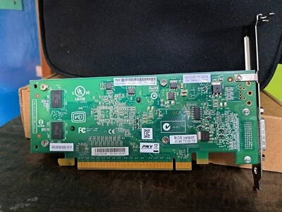 Nvidia Quadro NVS 290 Dual Display 256MB PCI-e x16 Graphics Card VGA DMS 59 SP - Image 1 of 4