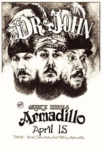 Dr. John - Armadillo - 1974 - Poster - Picture 1 of 1
