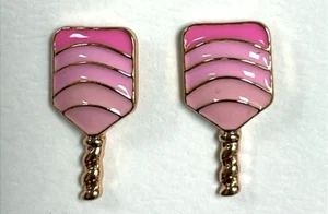 PINK Pickleball Jewelry, Sports Earrings, Sports, Gifts, Accessory NWOT - Picture 1 of 9