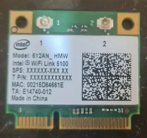 Sony Vaio VGN-AW11M Tarjeta Wifi - Imagen 1 de 1