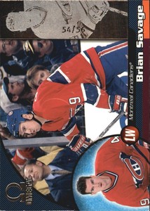 1998-99 (CANADIENS) Pacific Omega Opening Day Issue #126 Brian Savage /56
