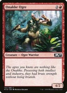 ONAKKE OGRE X 4 N/M- CORE SET 2019 MAGIC THE GAHTERING - Imagen 1 de 1