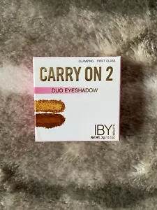IBY Beauty Carry On 2 Duo Eyeshadow Glamping & First Class NIB Ipsy - Picture 1 of 1