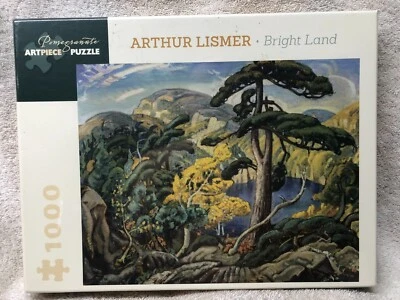 BRIGHT LAND granada pieza de arte rompecabezas 1000 piezas 25"X20" Arthur Lismer NUEVO Foto 1 de 2