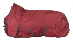 Coperta invernale coperta da pascolo collo alto 300 g riempimento 1680D Basicline RL24 rossa 125-165 cm