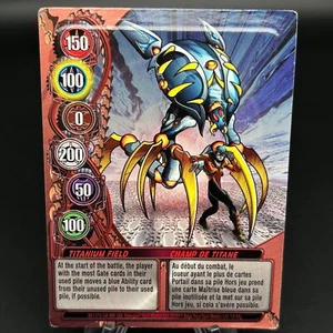 Bakugan TITANIUM FIELD Metal Gate Card COPPER 2011 BA1316-GA-SM-GBL 19/48g - Picture 1 of 7