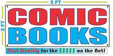 COMIC BOOKS Banner Sign NEW Larger Size for game card shop pawn
