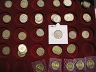 10 Pfennig 10Pf  Münzen Münze 1950-2001 BRD German coins Wahl ADFGJ Prägestätte