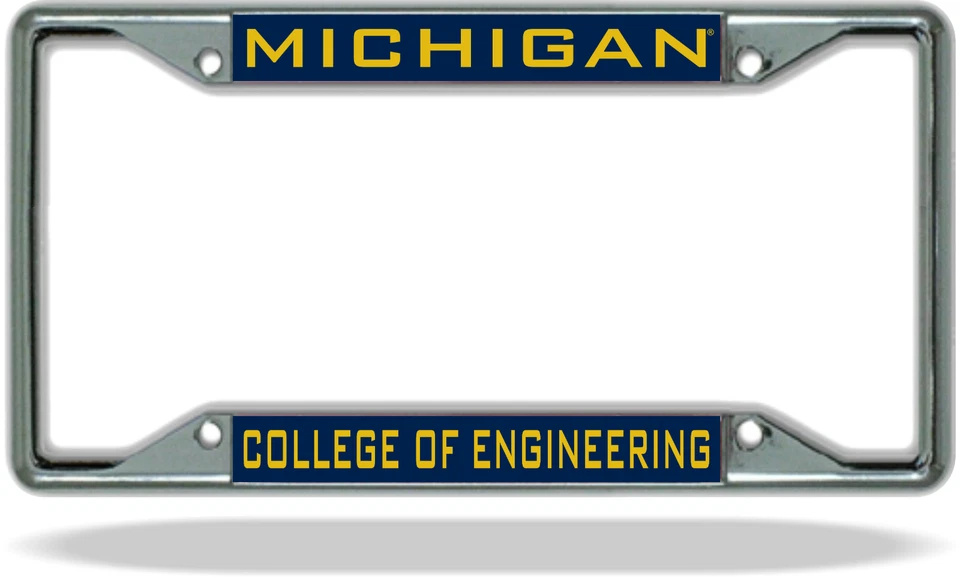 Michigan ENGINEERING License Plate Frame - Image 1 of 1