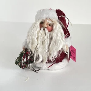 Magic Journeys Santa Real Mohair Beard Whimsical Handmade Idaho - Picture 1 of 11