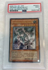 2005 Yu-Gi-Oh! Ancient Gear Beast - TLM-EN007 Ultimate Rare 1st Edition PSA-9 - Picture 1 of 4