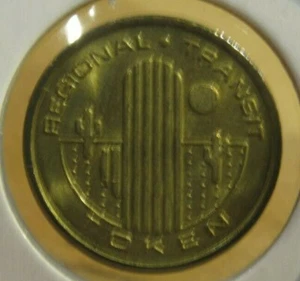 Token de autobús de tránsito regional vintage Phoenix, AZ - Arizona - Imagen 1 de 2