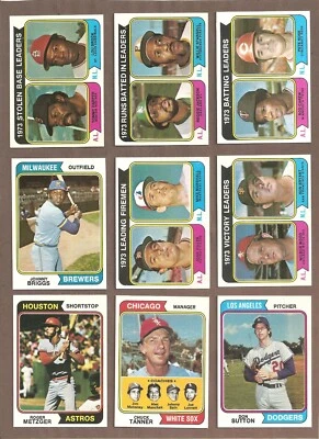1974 TOPPS PICK A PLAYER 201-298 - Image 1 of 4