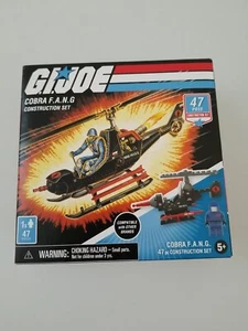 Nuevo GI JOE COBRA COBRA F.A.N.G. JUEGO DE CONSTRUCCIÓN 47 PIEZAS DE HASBRO - Imagen 1 de 4