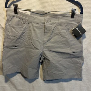 NUEVO CON ETIQUETAS Eddie Bauer Mujer Carga Rainier Pantalones Cortos Bolsillos Senderismo Talla 10 - Imagen 1 de 5