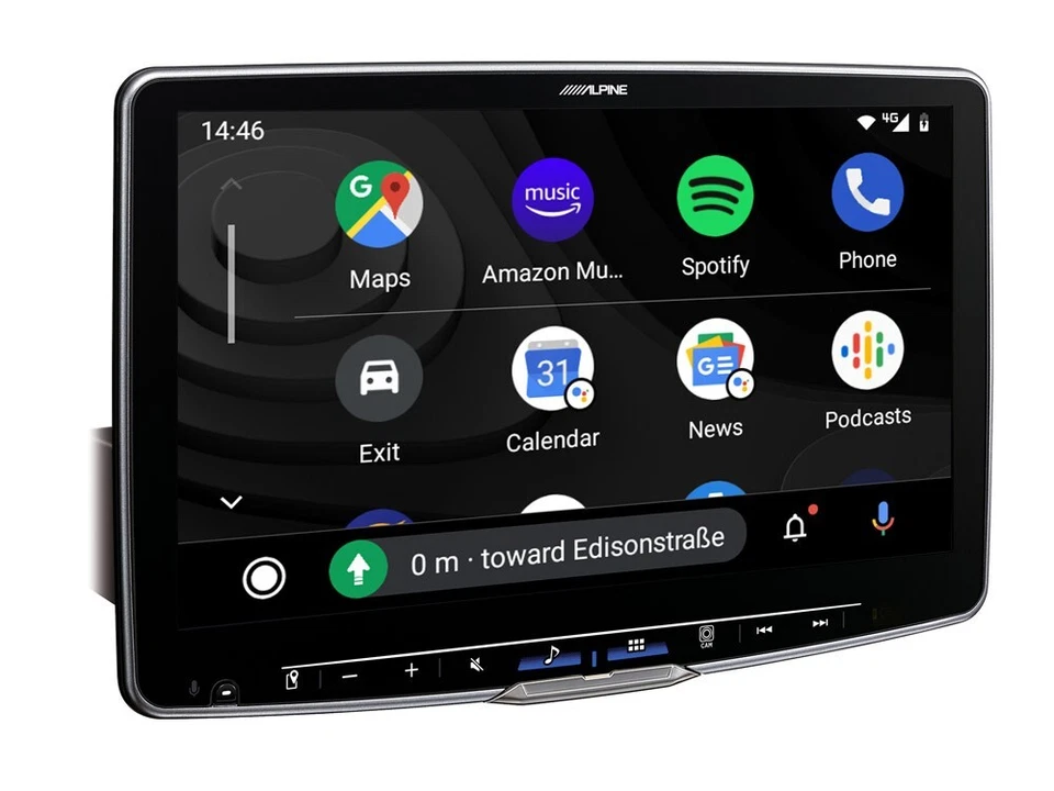 Alpine iLX-F115D – Halo 11 autoradio 1 DIN con schermo 11" regolabile Apple Car - Immagine 1 di 4