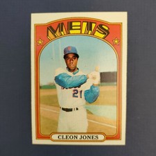 VINTAGE - 1972 TOPPS BASEBALL CARD "CLEON JONES"  #31  PACK FRESH  LOOK!!