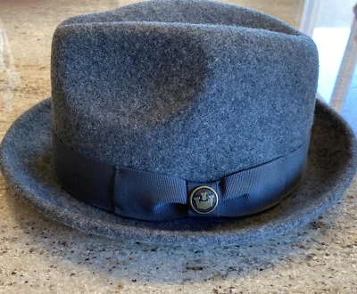 Sombrero Goorin Bros Gris Sólido Fedora con WPL 5923 Mediano Foto 1 de 4