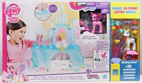 My Little Pony Friendship Magic Crystal Empire Castle Playset w/Bonus 2016 NEW Cover
