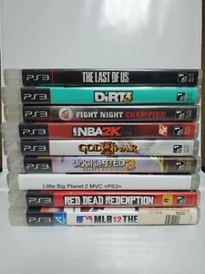 Lotto giochi PS3 (9) Red Dead Redemption NBA2K God of War MLB Uncharted - Foto 1 di 10