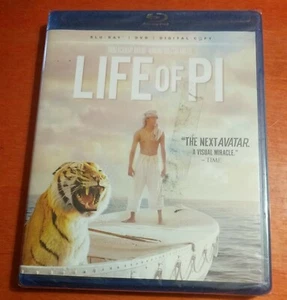 Life of Pi Blu-ray Ang Lee Suraj Sharma Irrfan Khan Tabu Rafe Spall - Picture 1 of 3