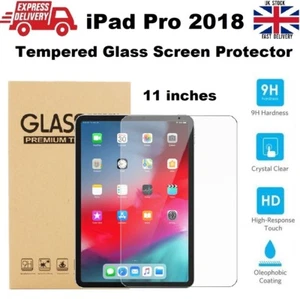 100% GENUINE Tempered Glass Screen Protector for New iPad PRO (2018) 11 inches - Picture 1 of 12