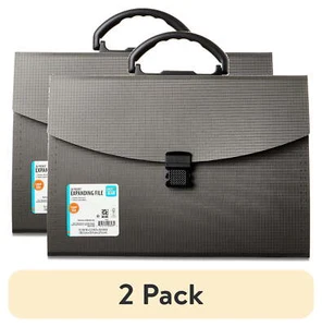 (2 pack) Pen+Gear 26 Pocket Expanding File Folder Legal Size, Black, 1 Count - Picture 1 of 8