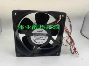 ADDA AQ1224MB-F53 DC24V 0.23A 12038 12CM 3-Wire Cooling Fan - Picture 1 of 4