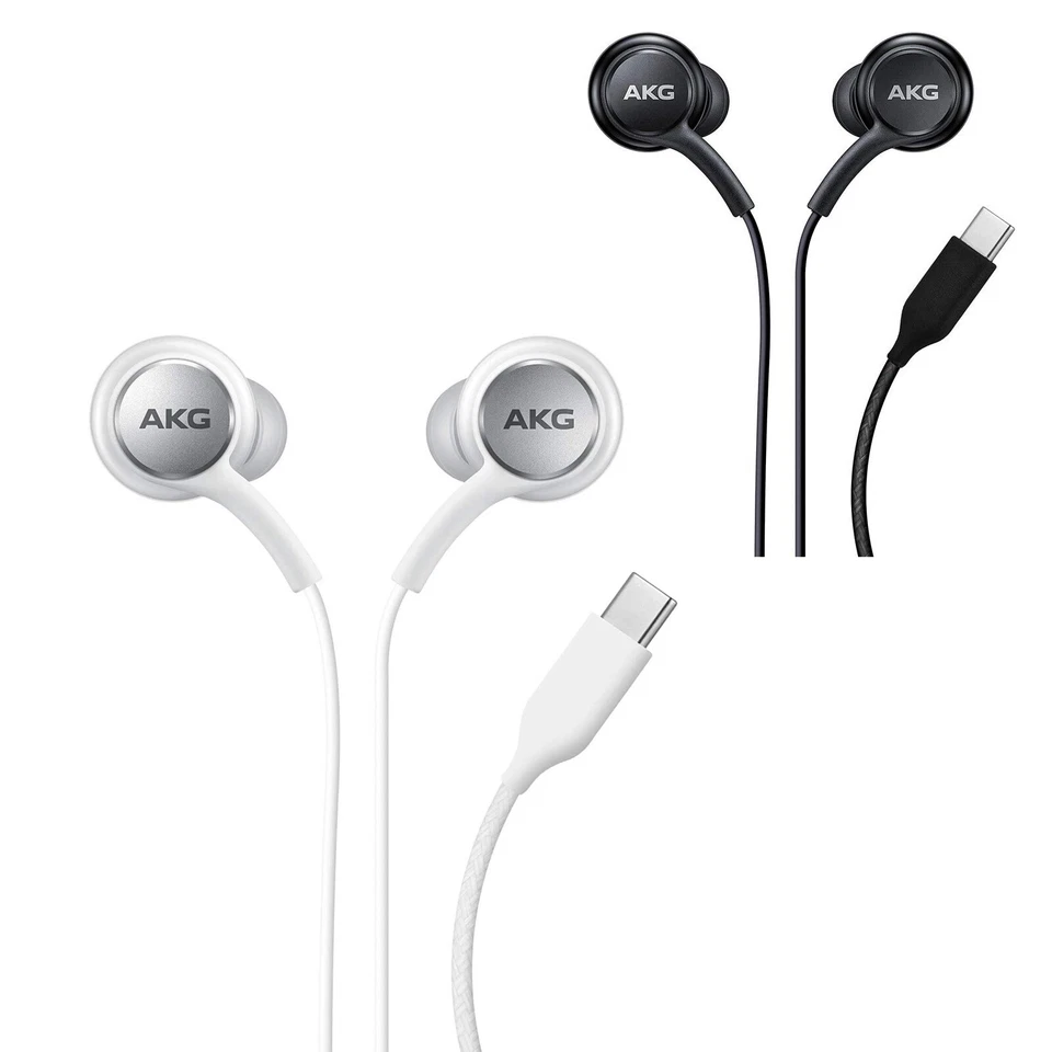 Samsung AKG USB-C Type-C USB-C Earphones In-ear Headphones Mic (EO-IC100) - Image 1 of 1
