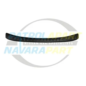 Rear Bumper Scuff Plate Protector in Black for Nissan Patrol Y62 Series 5 - Picture 1 of 3